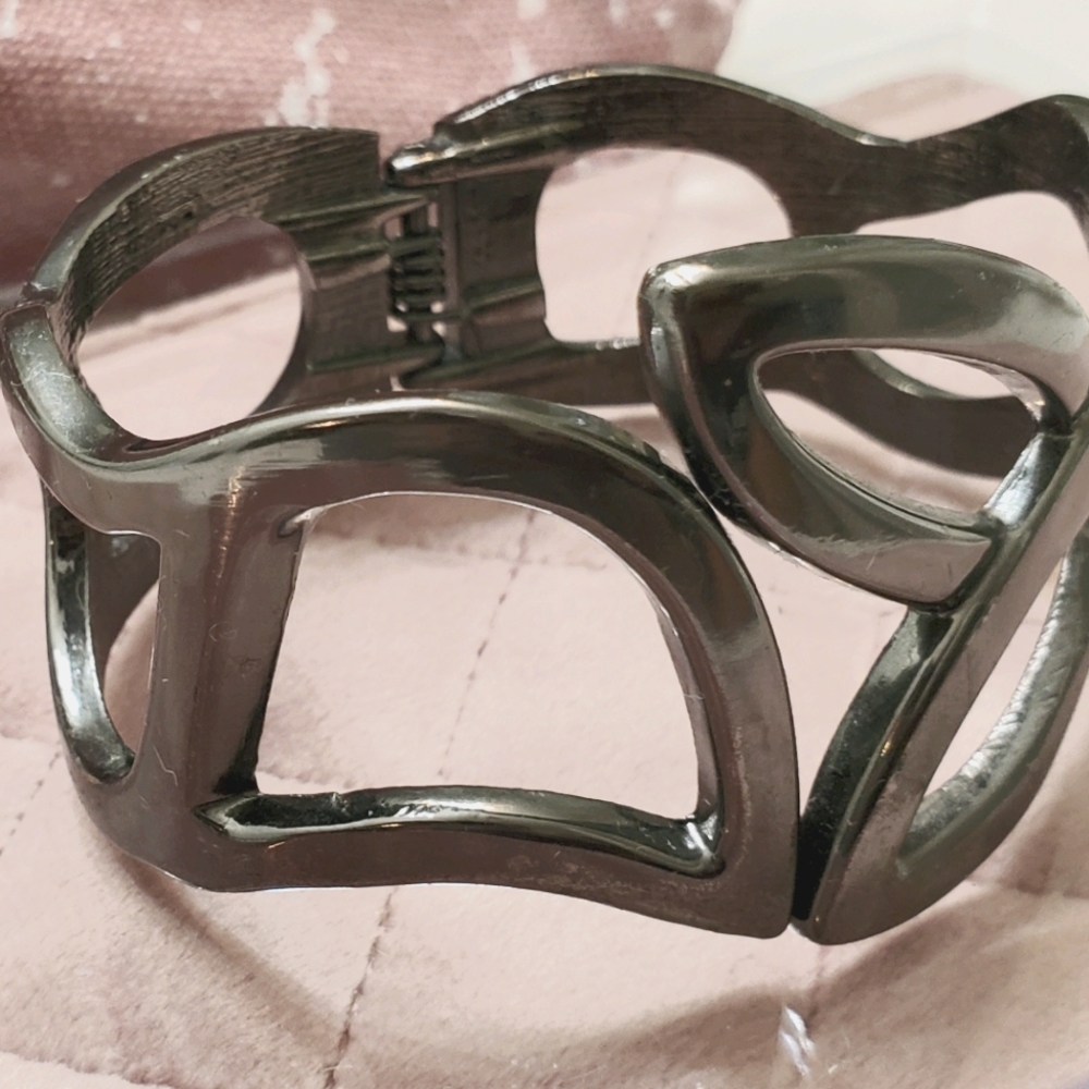 Dark gray bracelet